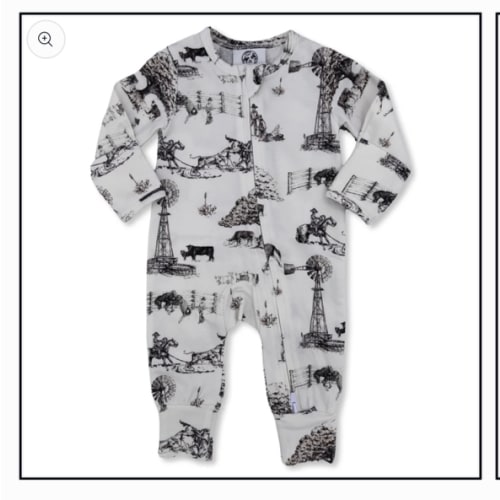 Heaven on Earth Folding Feet Jammies – Cowkid Clothing Company