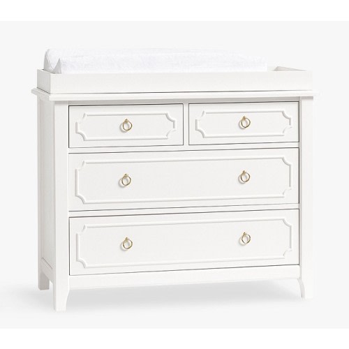 Ava Regency 4-Drawer Dresser& Topper Set (41w x 19d")