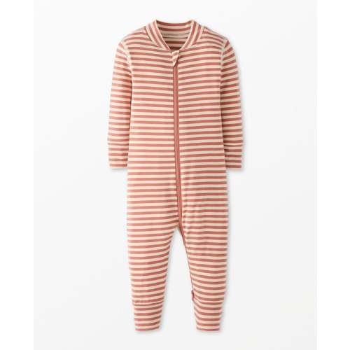 Baby Striped 2-Way Zip Sleeper in HannaSoft™ | Hanna Andersson