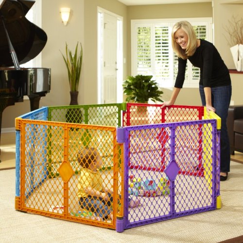 Toddleroo by North States Superyard Traveller Panel Play Yard & Reviews | Wayfair