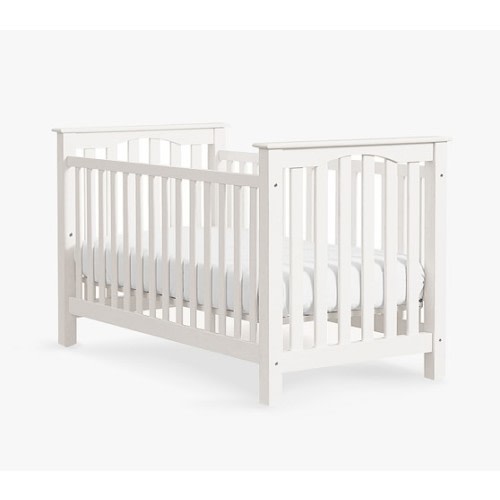 Kendall Low-Profile Convertible Baby Crib | Pottery Barn Kids