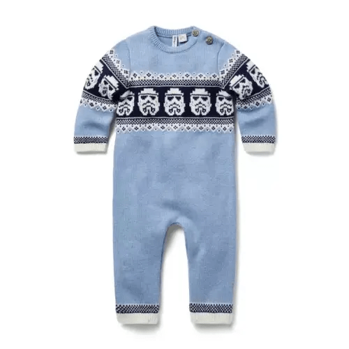 STAR WARS Baby Stormtrooper Fair Isle One-Piece