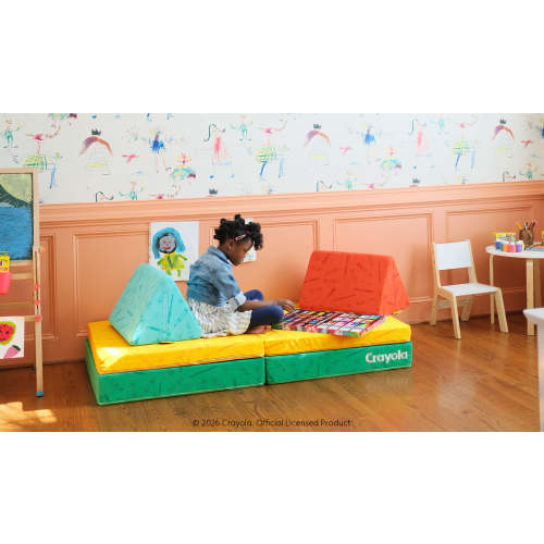 The Nugget® - CrayolaShop the limited-edition Crayola Nugget® play couch