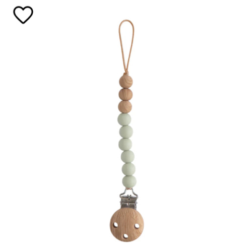 MUSHIE Silicone Pacifier Clip Eva