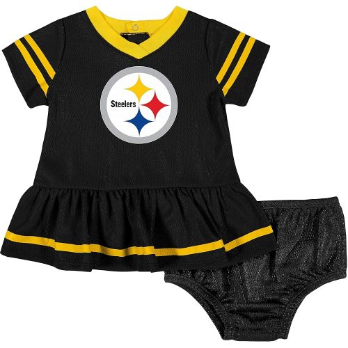 Gerber Girls' NFL Team Jersey Dress and Diaper Cover