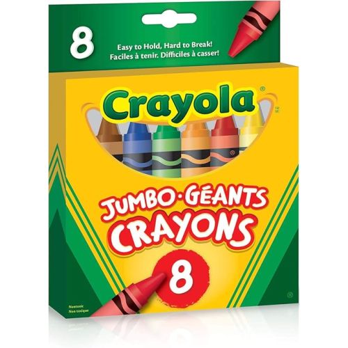 Crayola Jumbo Crayons, 8 Count, Gifting