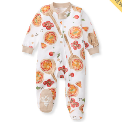 Brick Oven Pizza Organic Kids Pajamas