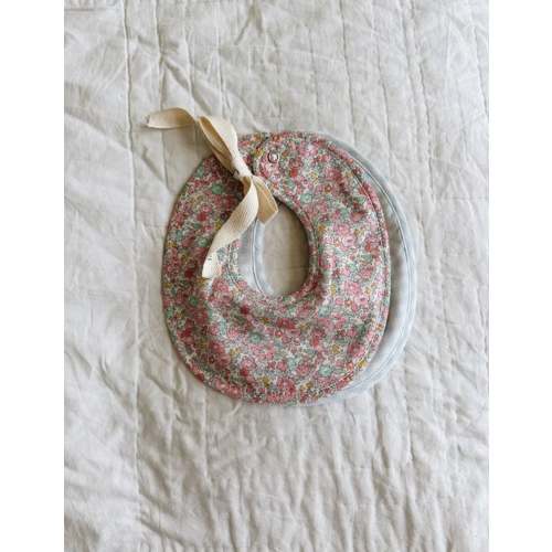 Bibi Bibs 2-Pack in Pink Betsy