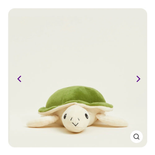 Microwavable Turtle Warmies Junior | Warmies USA