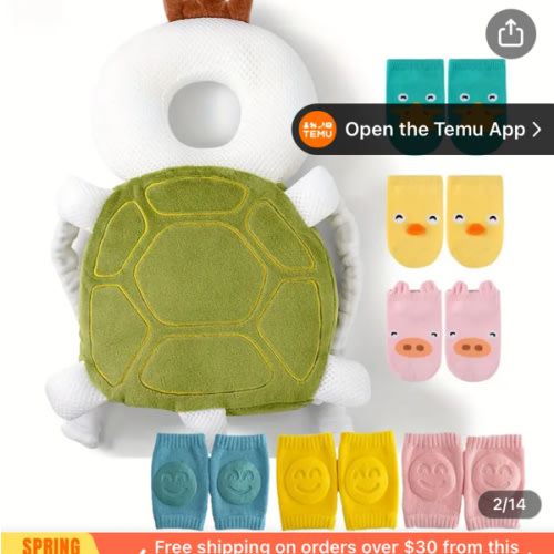 animal shaped children's walking set knee pads - Temu