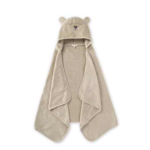 Organic Cotton Toddler Hooded Bear Towel