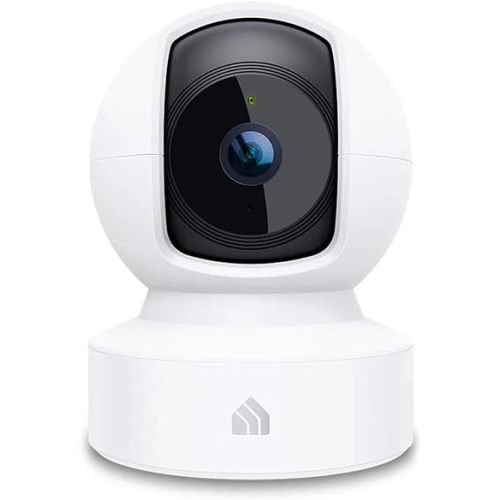 Kasa Indoor Pan/Tilt Smart Security Camera, 1080p HD Dog-Camera,2.4GHz with Night Vision,Motion Detection for Baby and Pet Monitor, Cloud & SD Card Storage, Works with Alexa& Google Home (EC70), White