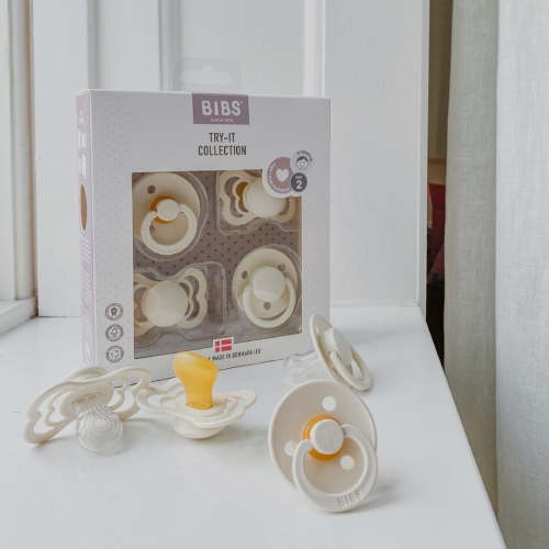 BIBS Try-It Collection - Try 4 Different Pacifiers