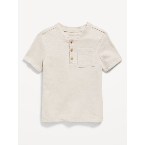 Short-Sleeve Striped Pocket T-Shirt for Toddler Boys