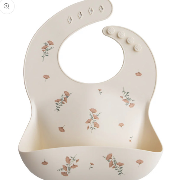 Silicone Baby Bib Asst Colors – Apple Blossom Baby And Decor