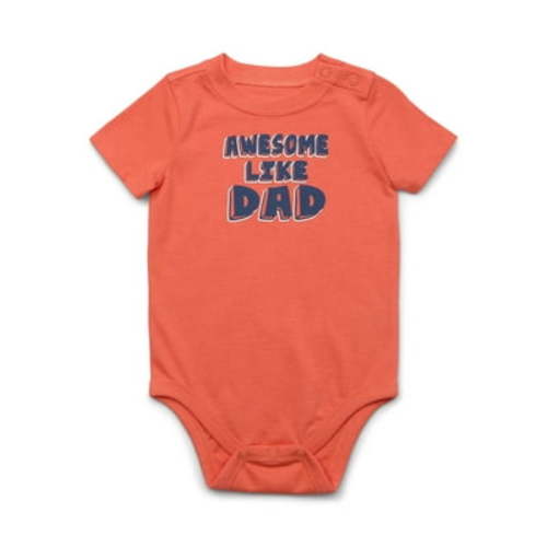 Garanimals Baby Boy Short Sleeve Jersey Graphic Bodysuit, Sizes 0-24 Months