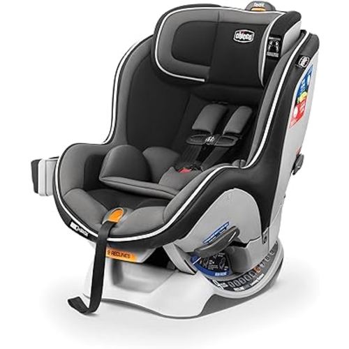 Chicco NextFit Zip Convertible Car Seat | Rear-Facing Seat for Infants 12-40 lbs. | Forward-Facing Toddler Car Seat 25-65 lbs. | Baby Travel Gear | Carbon