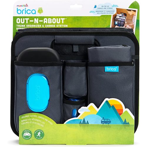 Munchkin® Brica® Out-n-About™ Collapsible Trunk Organizer & Diaper Changing Station