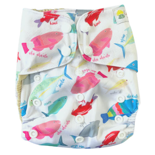 Kaiapa ʻAuʻau/Pākeke (Swim/Pocket Diaper) – Kaleimamo Hawaiʻi