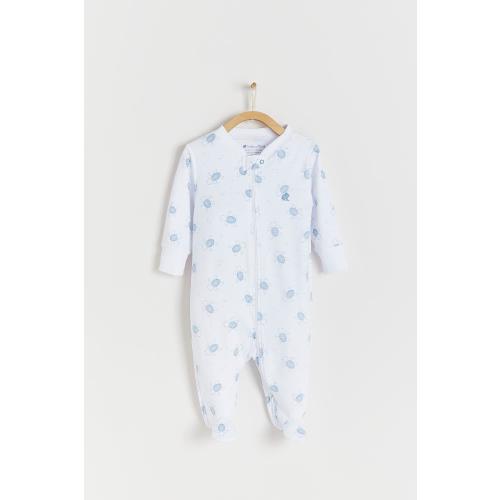 Turtles Zip Footed Pajama