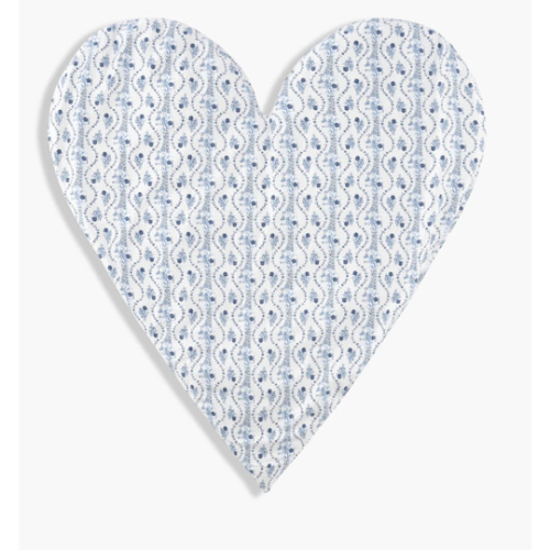 Hill House The Tummy Time Mat - Blue Vine Stripe