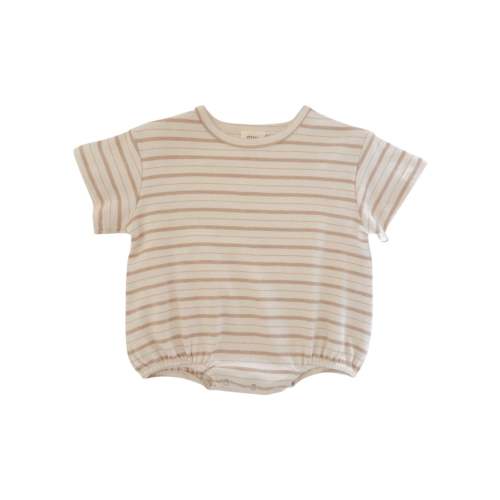 Biscuit Mixed Stripe / Organic T-Shirt Bubble