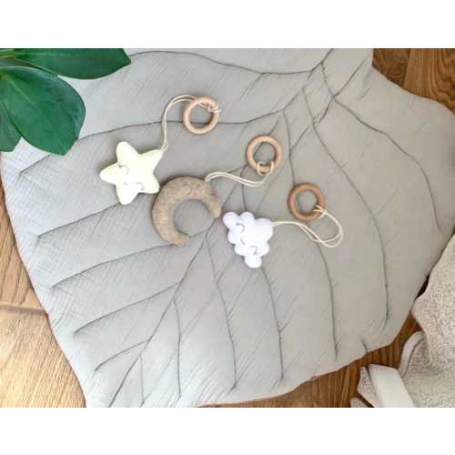 Baby Activity Mat Hanging Toys - Set of 3