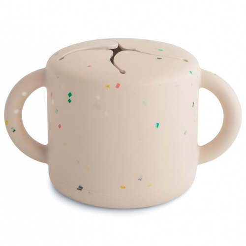 Mushie Baby Silicone Snack Cup