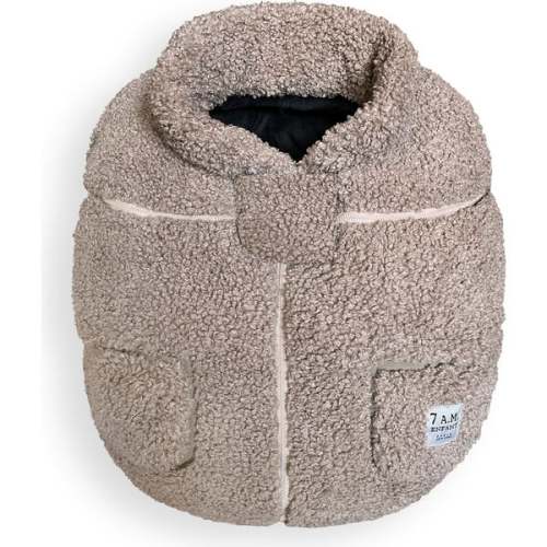Cocoon Car Seat, Oatmeal Teddy - 7AM Enfant | Maisonette