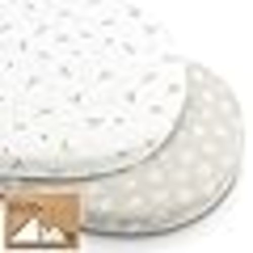 2-Pack Organic Bassinet Sheets for Girls, Boys - 100% Cotton Bassinet Mattress Sheets Compatible with Halo Bassinest Swivel Sleeper, Graco, Baby Delight,Chicco,Unisex Fitted Bassinet Sheets(KeaSafari) : Amazon.com.au: Baby
