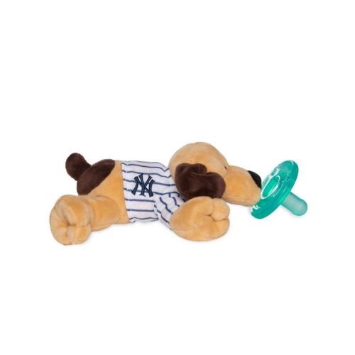 WubbaNub MLB Pacifier, Color: New York Yankee Puppy