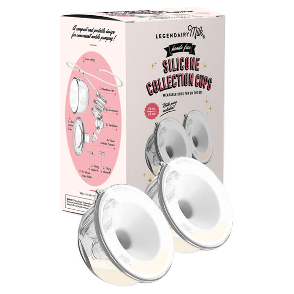 Silicone Milk Collection Cups | Legendairy Milk