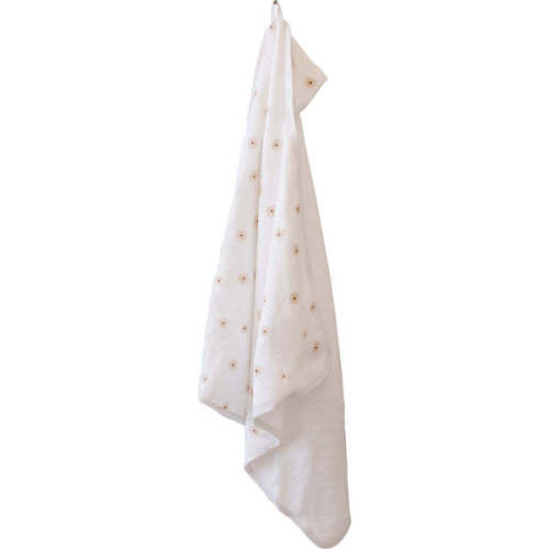 Hooded Towel, Daisies - Lulujo | Maisonette