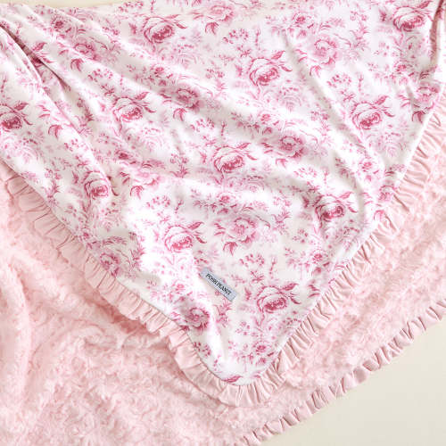 Jolene Minky Ruffled Luxette Patoo® Blanket