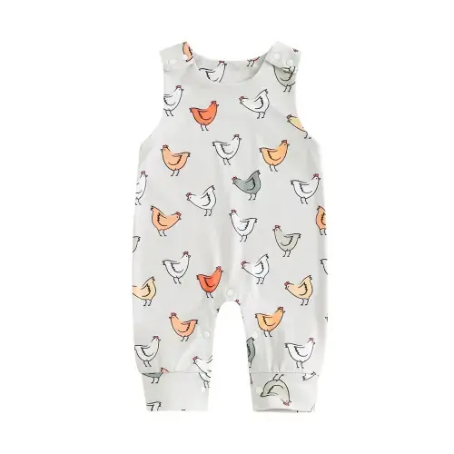 CHICKENS Jumpsuit - Hazel & Bo