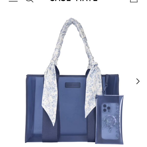 Case-Mate Bow Jelly Tote – Waterproof, Foldable & Built-In Phone Pouch