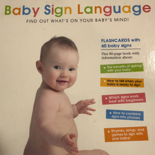 Baby Sign Language book by Karine Shemel Rosenberg