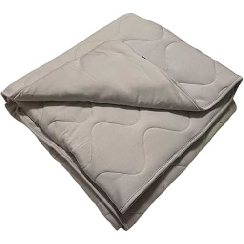 Premium Soft Rayon from Bamboo Blanket | Quilted 2.5 TOG | Throw Blanket Gender Neutral | Housewarming Christmas Birthday Wedding Gift | Storm (200 cm x 160 cm)