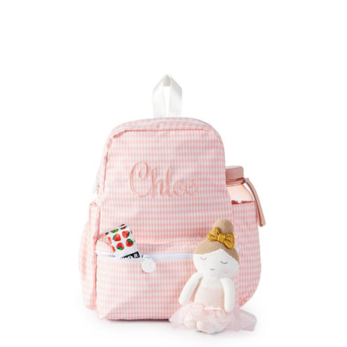 Riley Backpack - Gingham Taffy