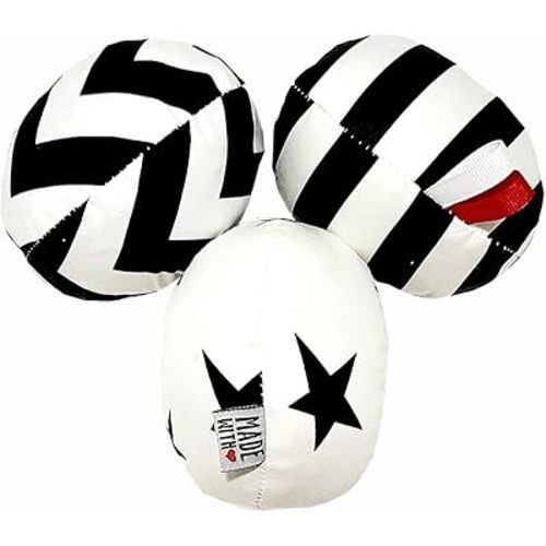 Handmade Mamaroo Balls Replacement Toy Balls for Mamaroo 4moms swing Removable Toy Balls with Crinkle Rattle Sounds