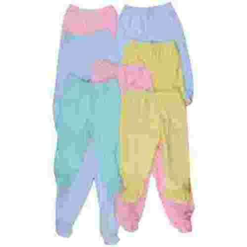 ToBeInStyle Babys 4-Pack Casual Ultra-Soft Cotton Infant Footed Pants - Pastel - 3-6 Months Old