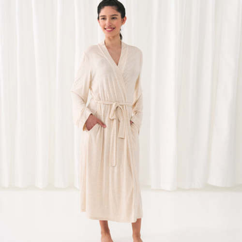 Heather Oatmeal Women's Robe