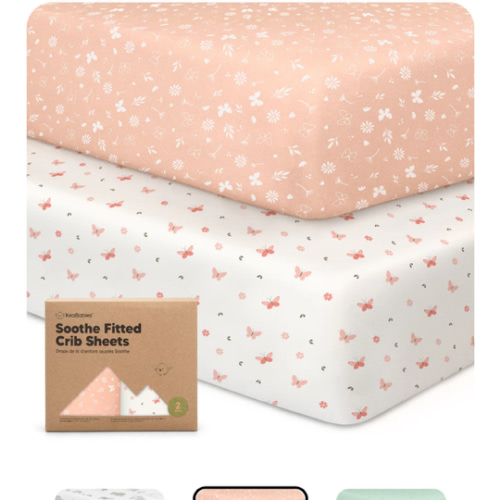 Soothe Fitted Crib Sheet