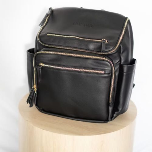 Tilly Backpack Black | Gold Zip