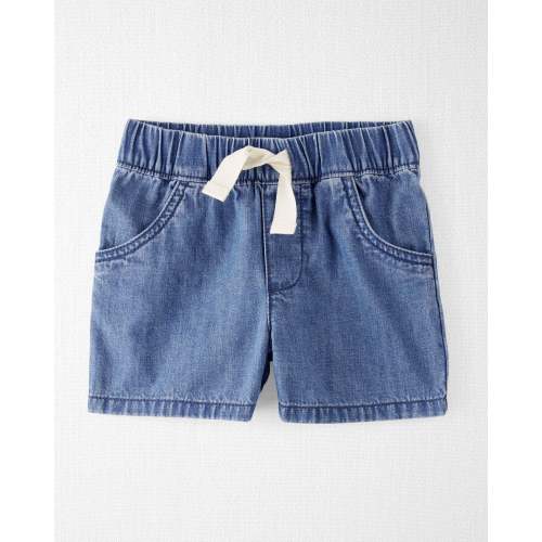 Toddler Organic Cotton Chambray Shorts - Little Planet | Carter's