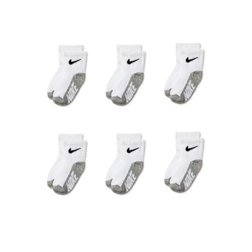 Nike Kids' 6-Pack Multi Logo Baby/Toddler Socks