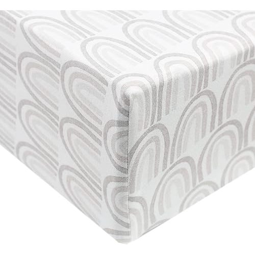 Premium Knit Baby Crib Sheets for Boys and Girls by Copper Pearl: Breathable and Soft, Fitted Crib Sheets for Standard Baby Mattresses, Crib Sheet for Baby Registry or Shower Gift, Bliss