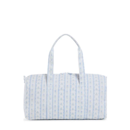 Duffel - Weekender - Ribbon Floral Blue