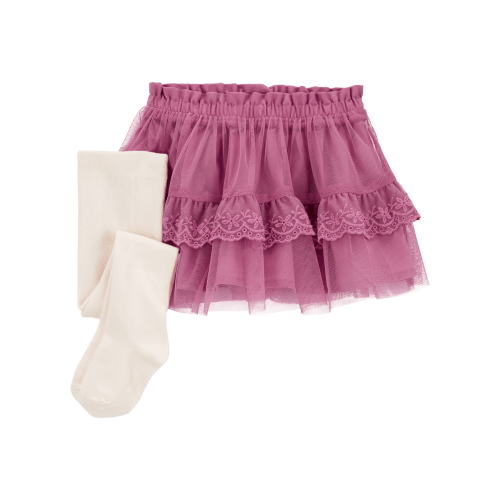 Baby Tulle Ruffle Skort Set - OshKosh | Carter's