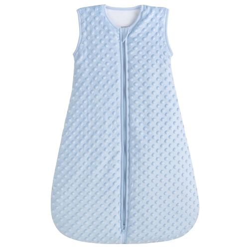 BABYINABAG Very Warm 2.5 Tog Quilted Winter Model Baby Sleep Bag or Sack, Plush Minky Dot for Infants and Toddlers (Large (22 mos - 3T))